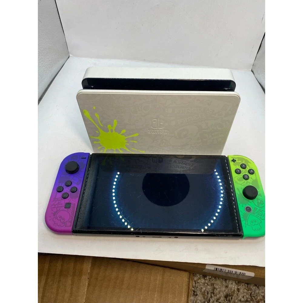 Nintendo Switch OLED System Splatoon 3 Edition Console w/Joy-Cons + Dock